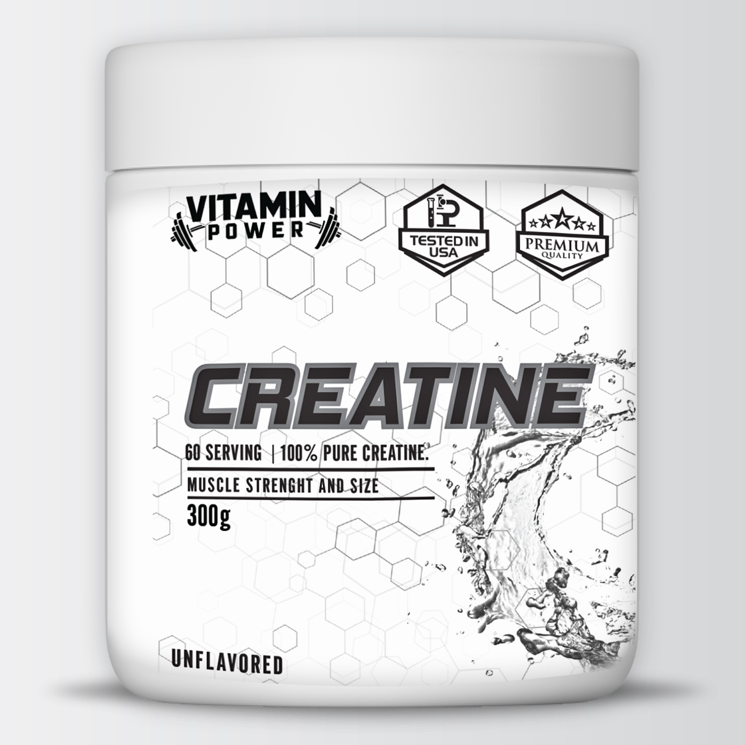 ვიტამინი Vitamin Power creatine monohydrate კრეატინ მონოჰიდრატი